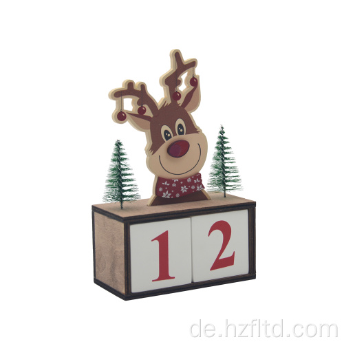 Rentier -Weihnachtsdekorationskalender